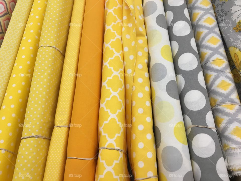 Yellow Fabric 