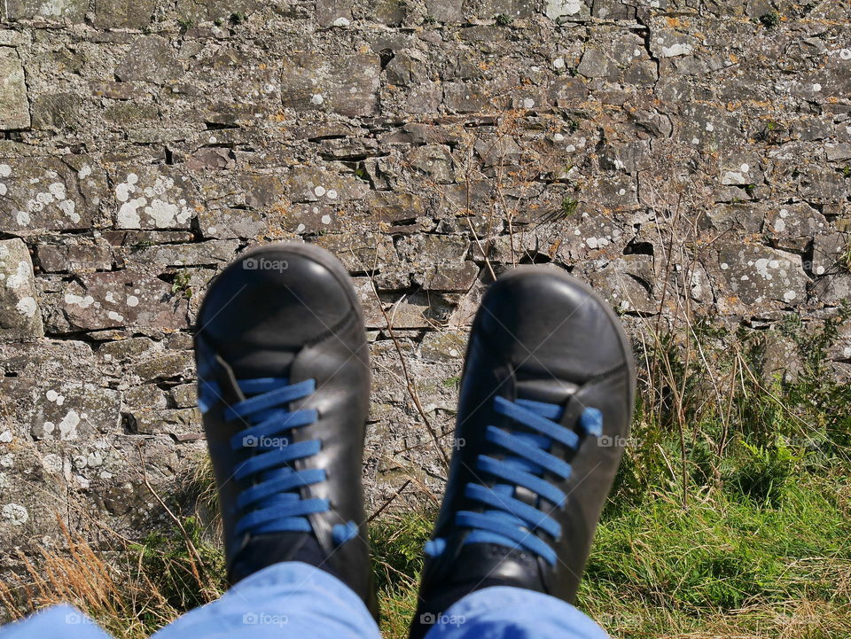 My shoes in Scotland