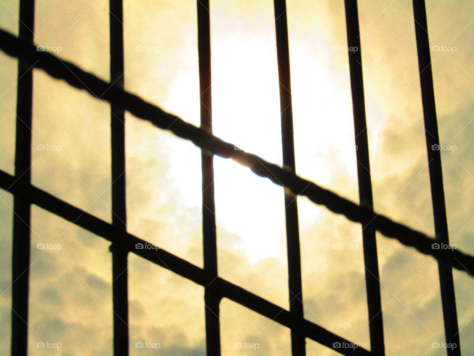 beautiful sunlight through window