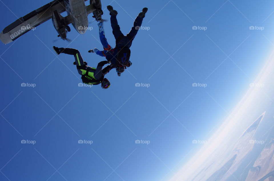 beach 2012 sylt skydiving by seeker