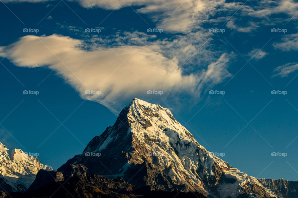 Cloud Cheetah over Annapurna