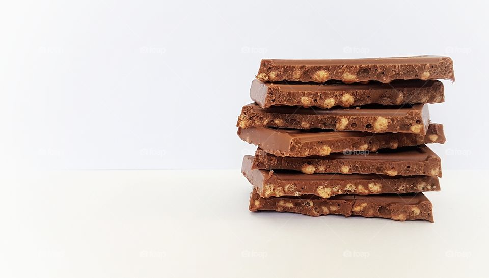 crunch chocolate stack