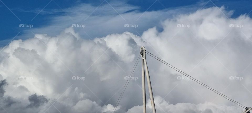 grey and white clouds have come to stay