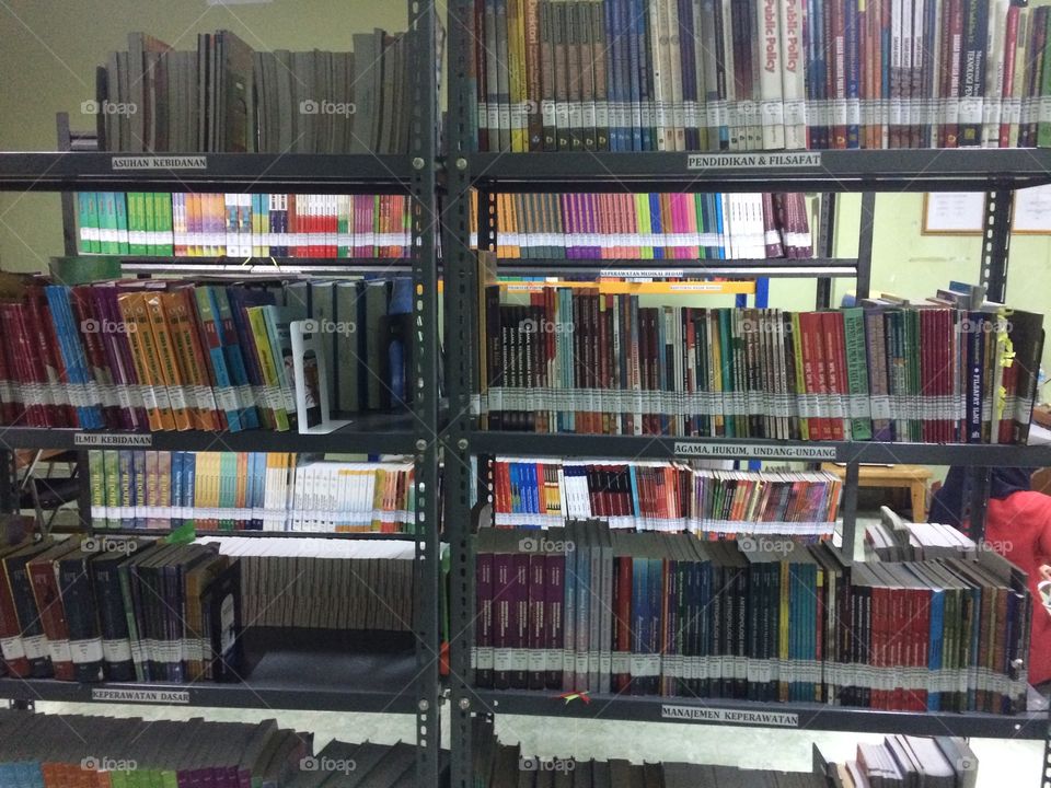 Library collection book