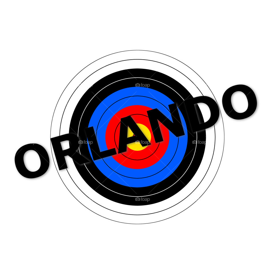 Orlando Target
Target background with the writing Orlando over it.