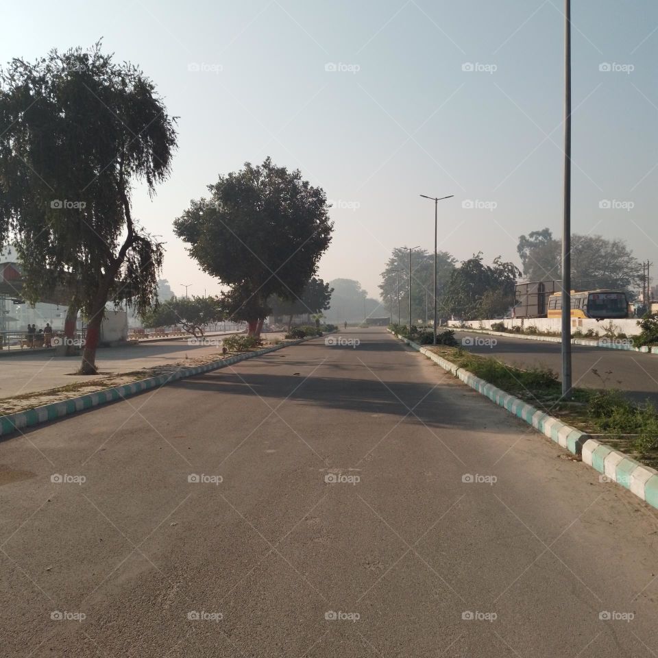 railway platform road