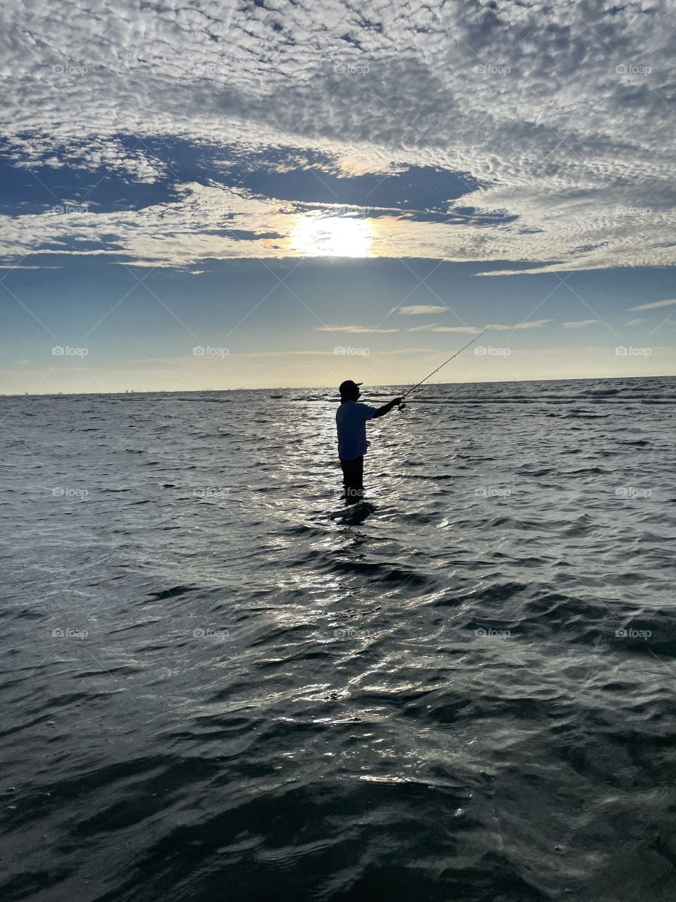 Early morning fishing 