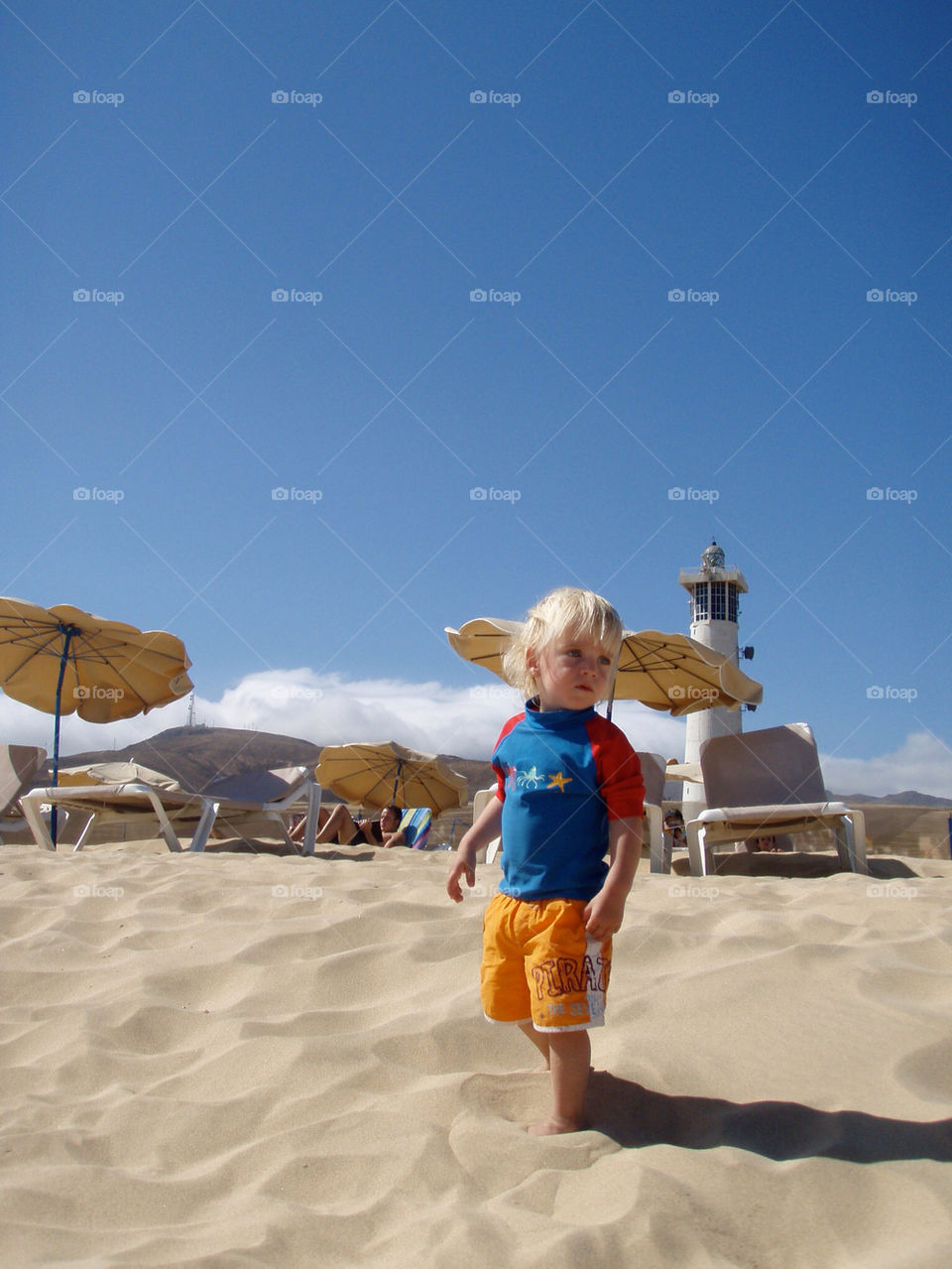 beach light house fuerteventura by seeker