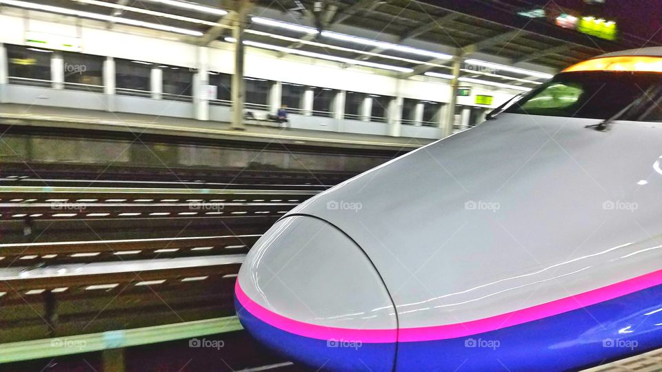 Shinkansen train, Japan