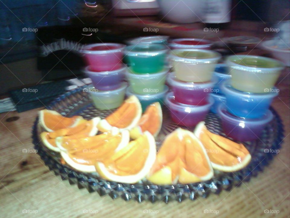 Rainbow shots