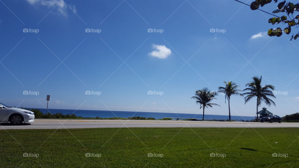 Working Out by the Beach