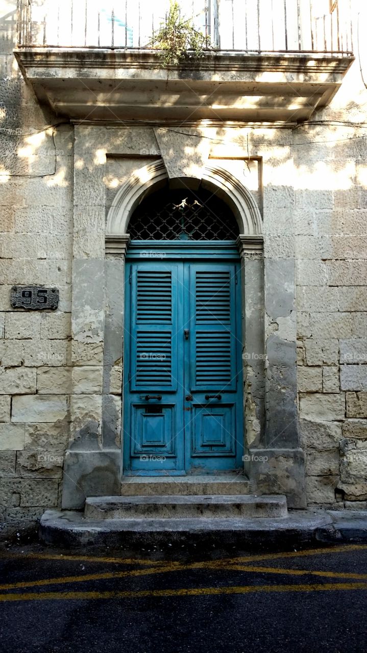 Blue door Malta