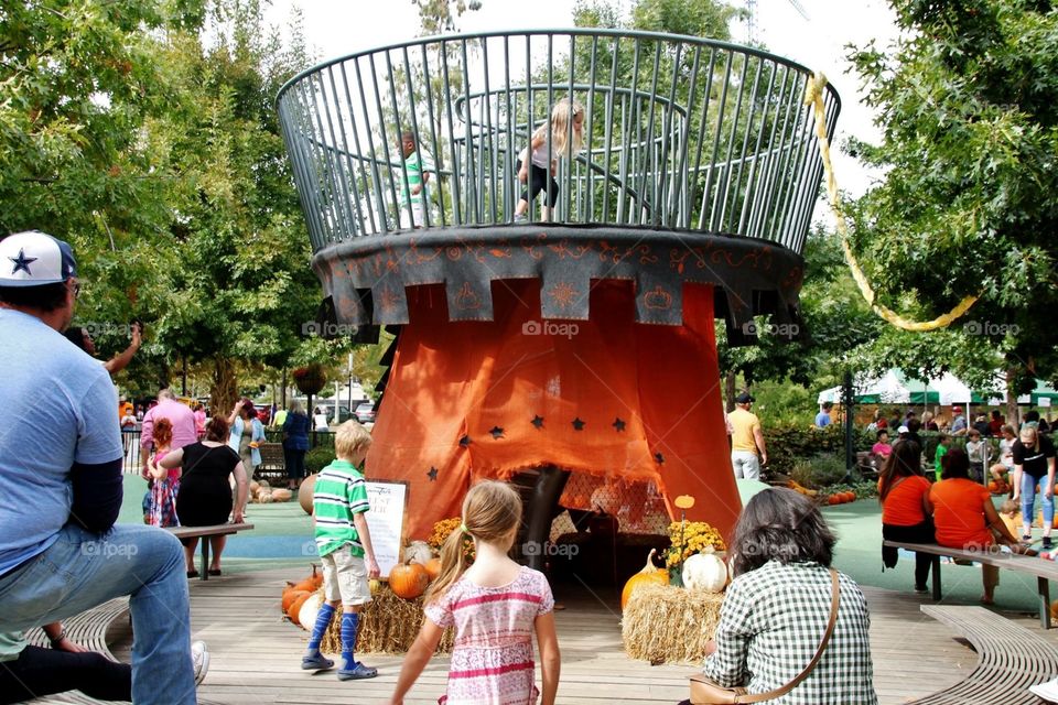 Playground in the Fall