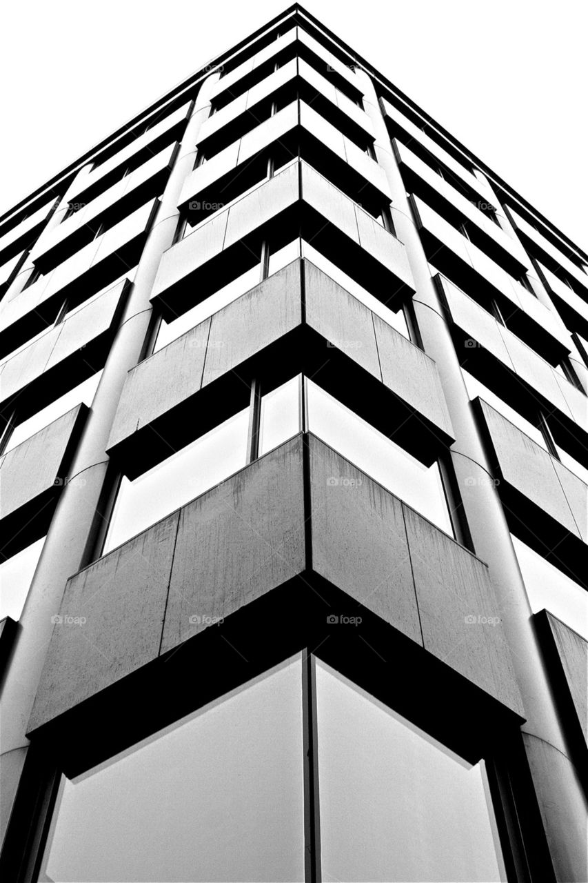 construction buildings lines contrast by olijohnson