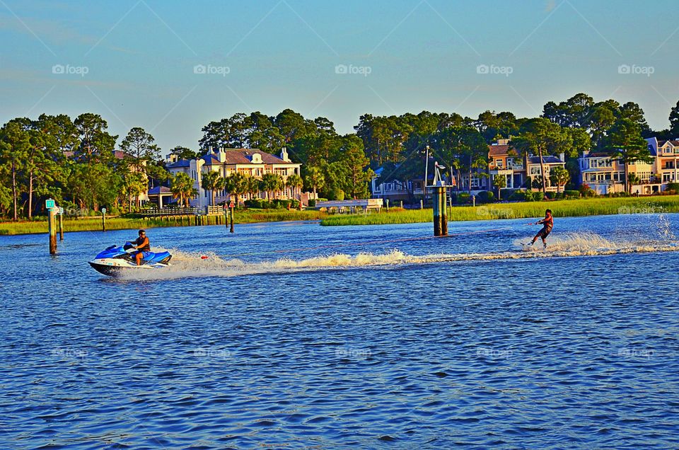 Water skiing!!