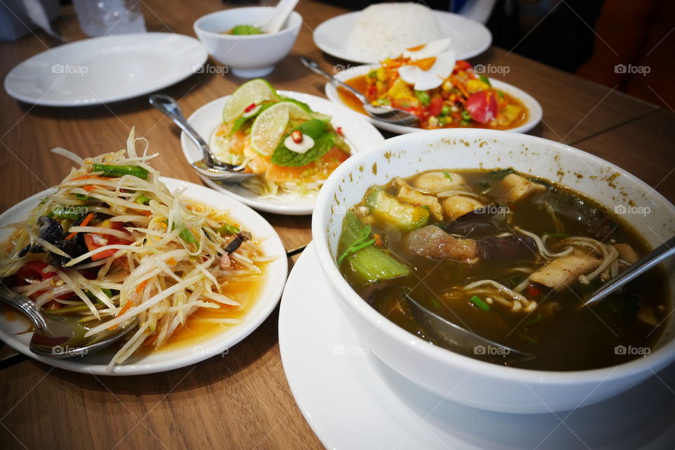Thai food , E-San food