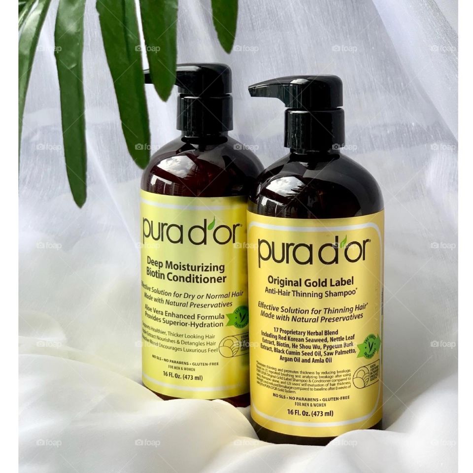 Herbal anti hair loss shampoo from purador