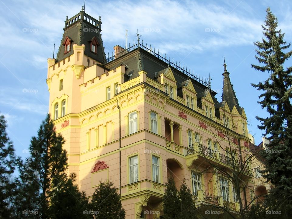 Historic Building . Karlovy Vary