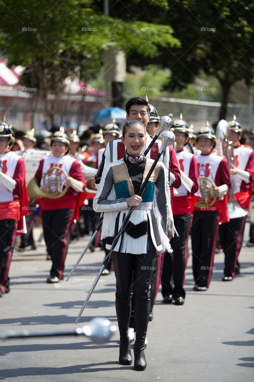 Drum major parade 