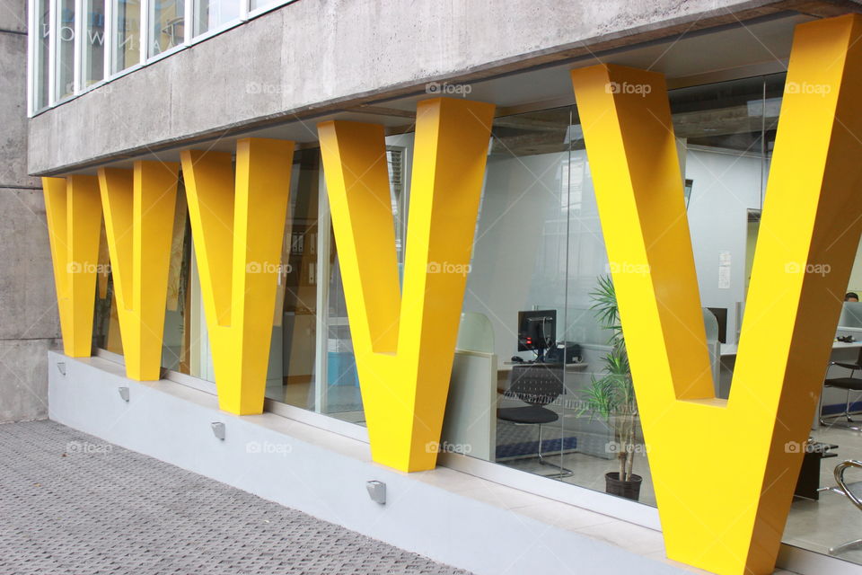 Yellow building sports in Costa Rica