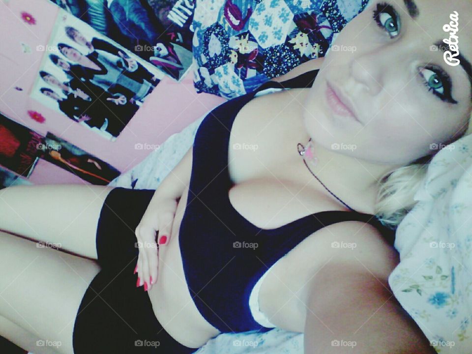 Me in my room bored and I'm not going anywhere like every other day so I am going to take a photo