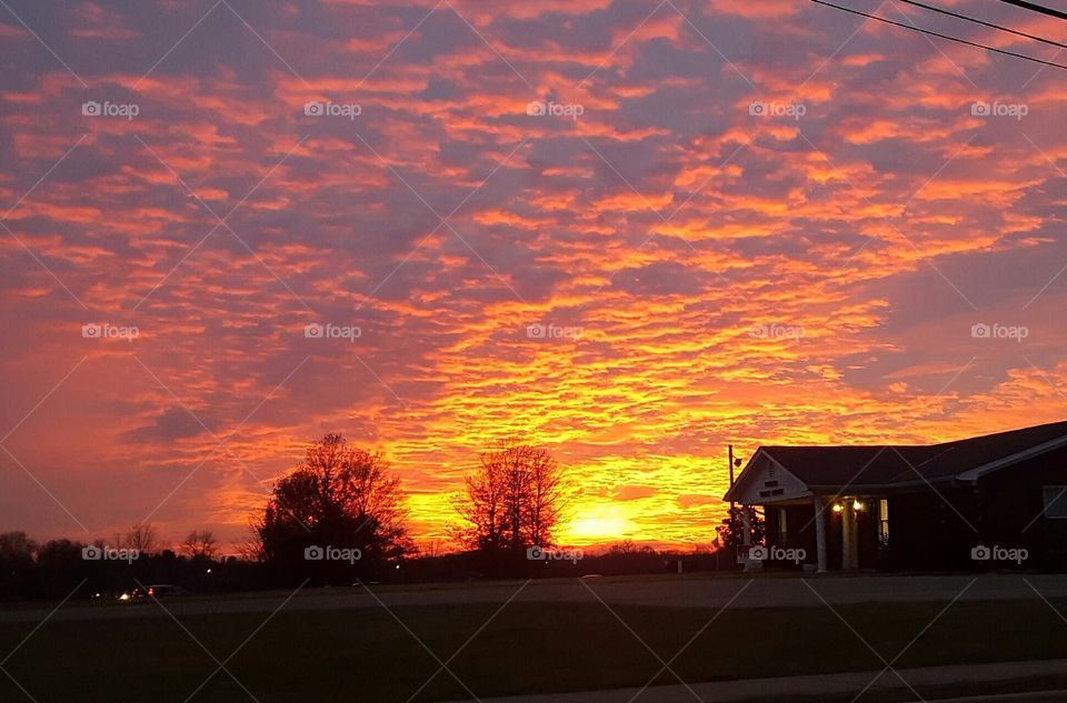 gorgeous sunset