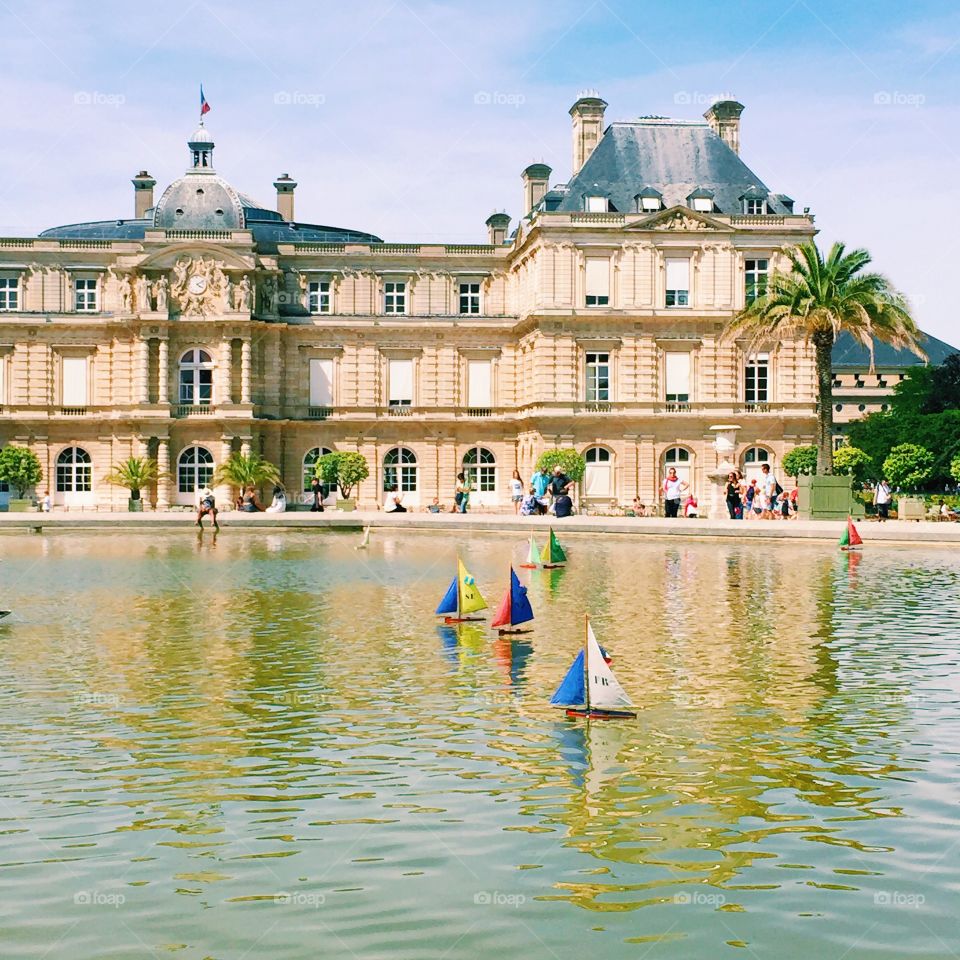 Tuileries Garden in Paris