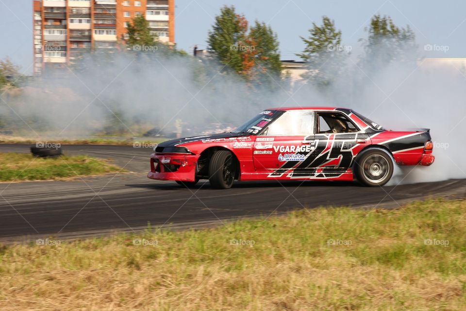 car at drift competitions