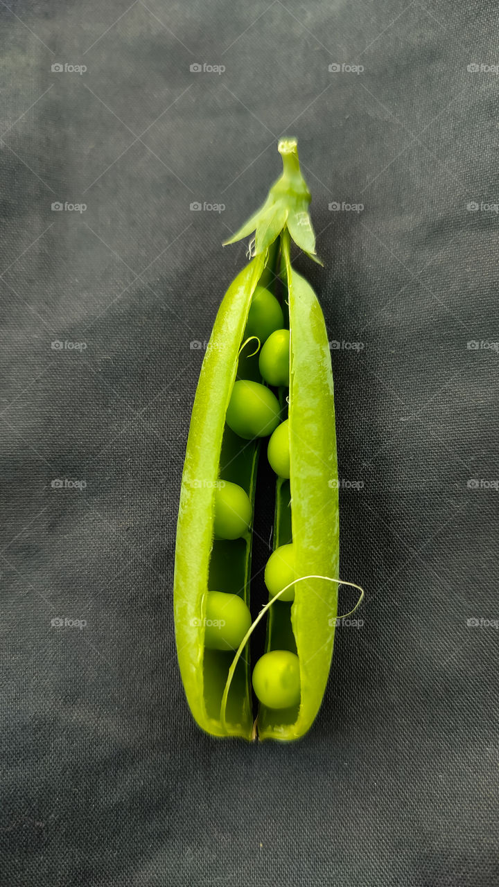 The green peas