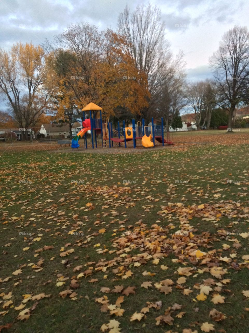 Park Playground Autumn 