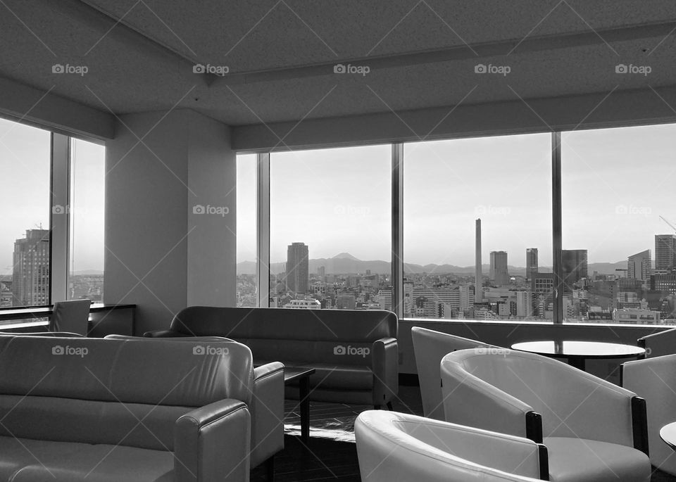 View from the lounge