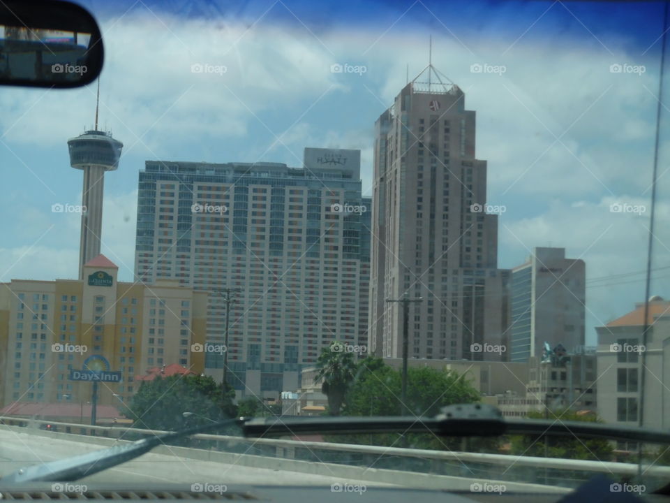 vacation picture. This is a picture of some buildings that I saw on my way to the Gulf of Mexico