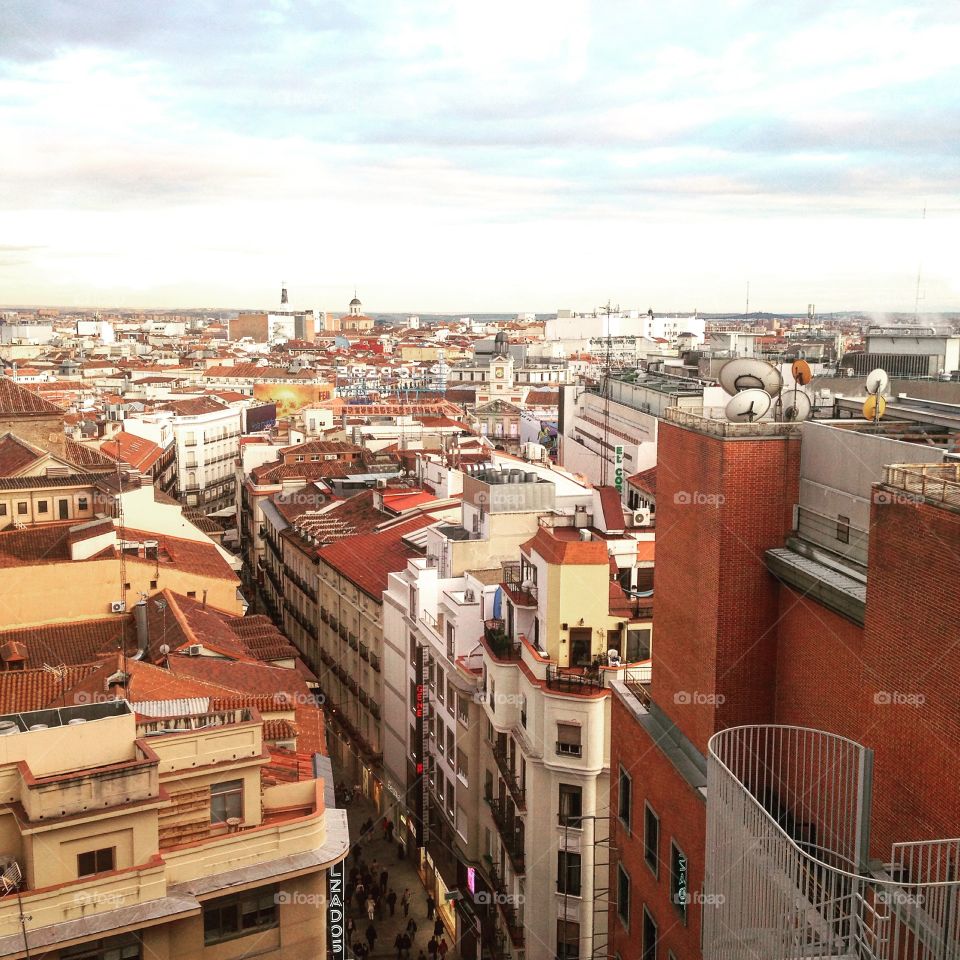 Madrid rooftops