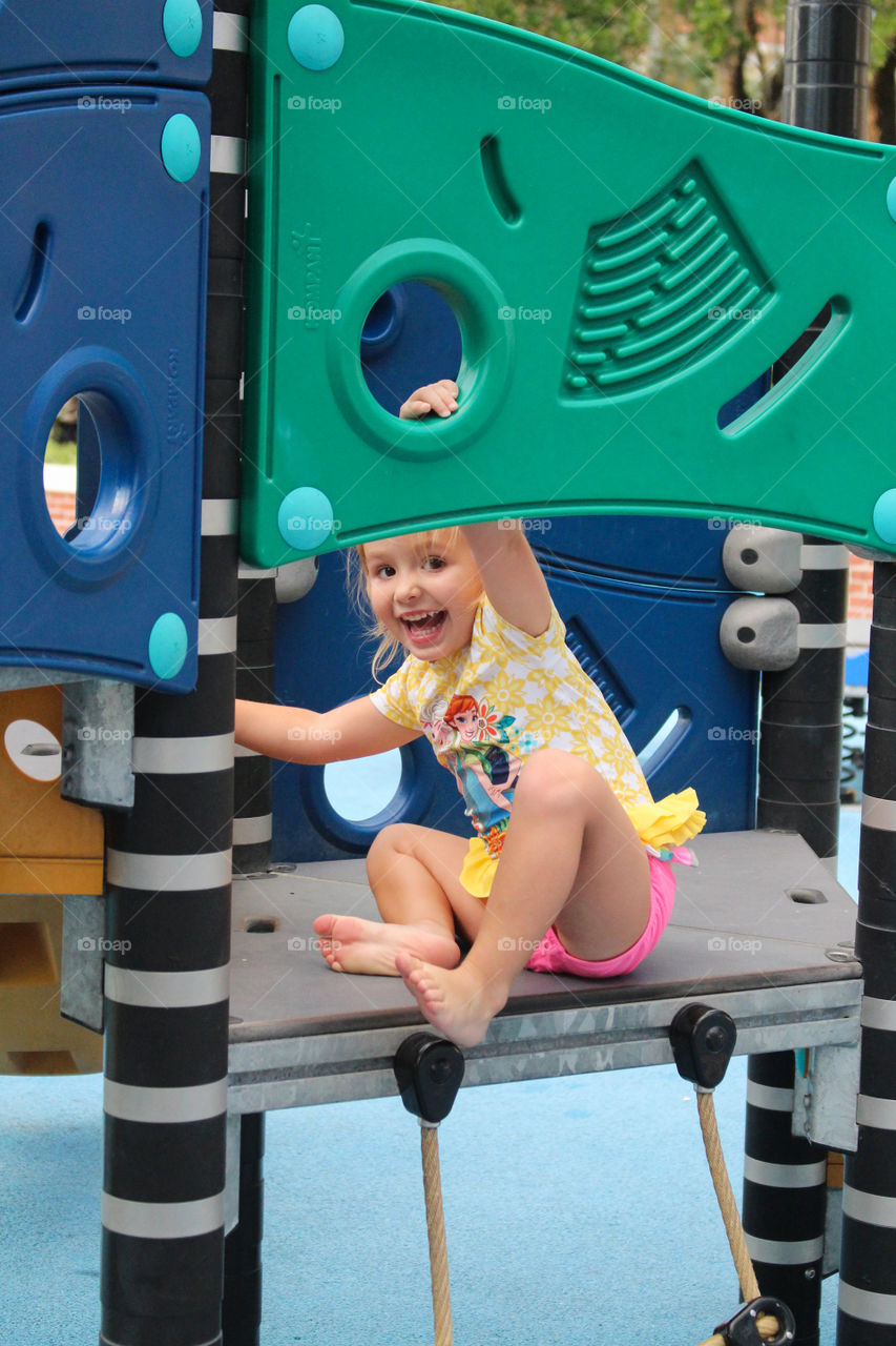 at the playground