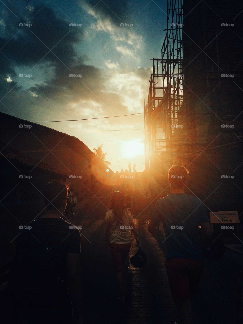 Energy, Sunset, Light, Evening, Smoke