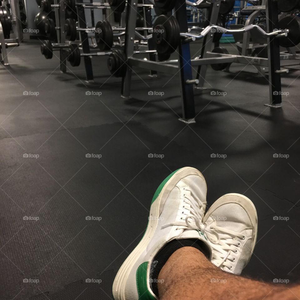 Exercise, Fitness, Athlete, Sneakers, Weightlifting