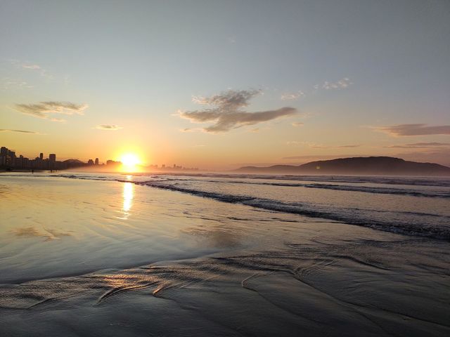 Sunrise on the beach
