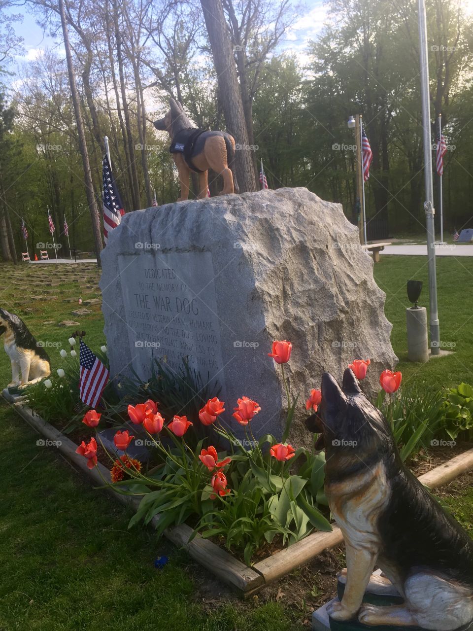 Service dog memorial 