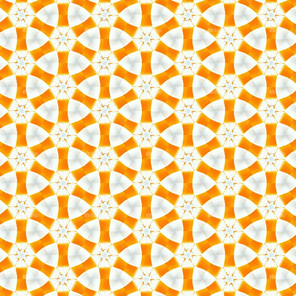 Orange and white pattern texture background colorful wallpaper geometric design art