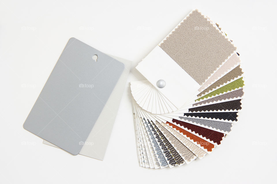 Colorful sample demonstration