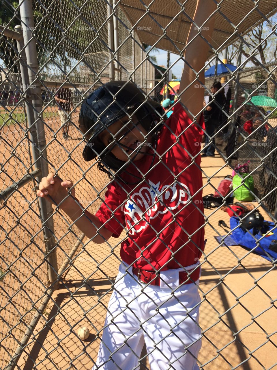 Baseball Season. Kid baseball 