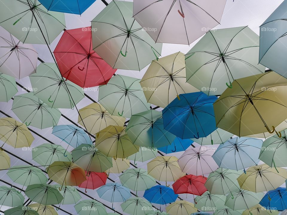 Colorful umbrella in Taiwan