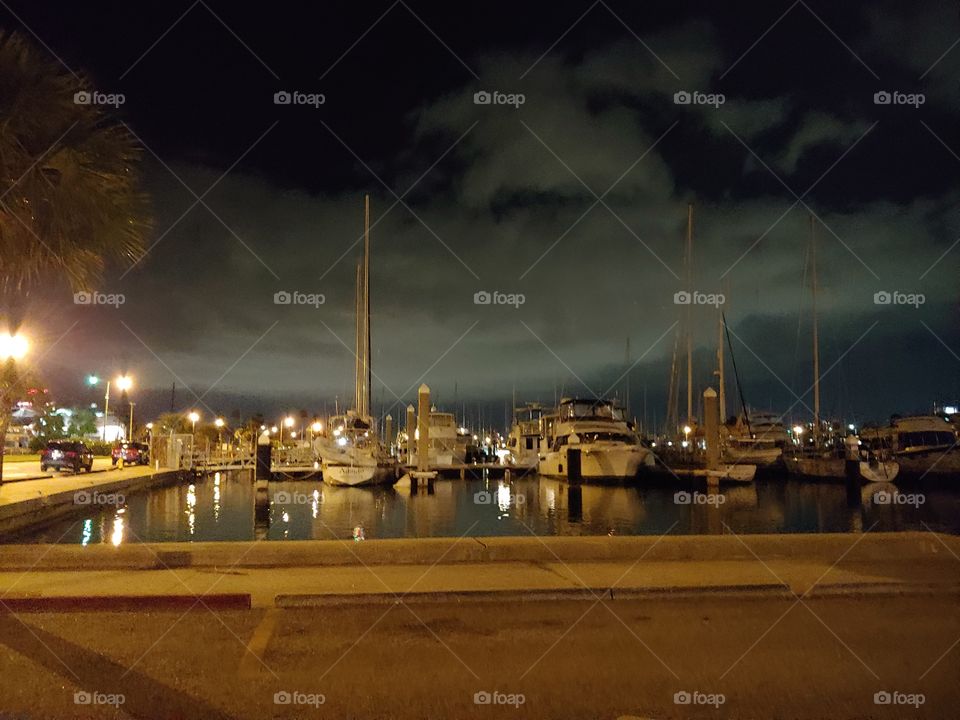 Harbor with boats