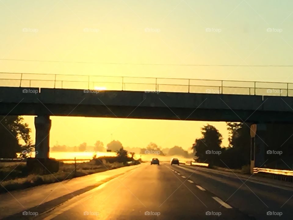 Traveling at Sundown