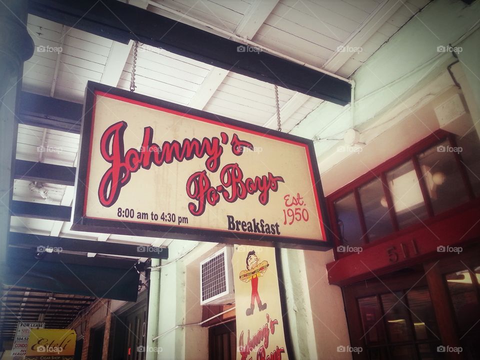 Johnny's Po Boys in New Orleans