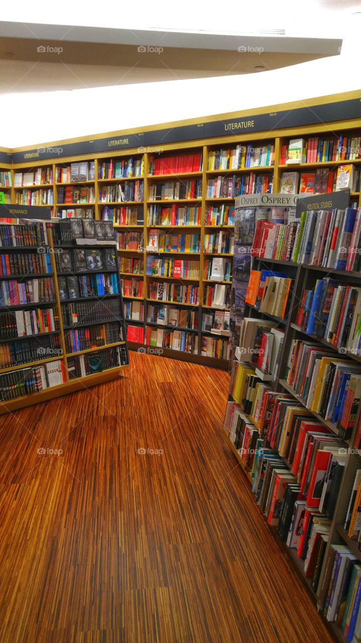 place I love to visit. love the great selection of books available