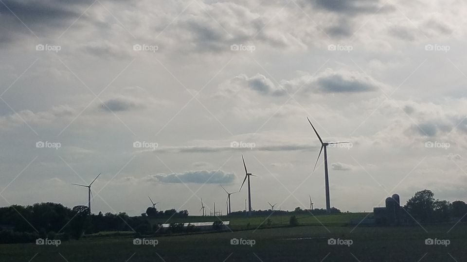 Windturbines
