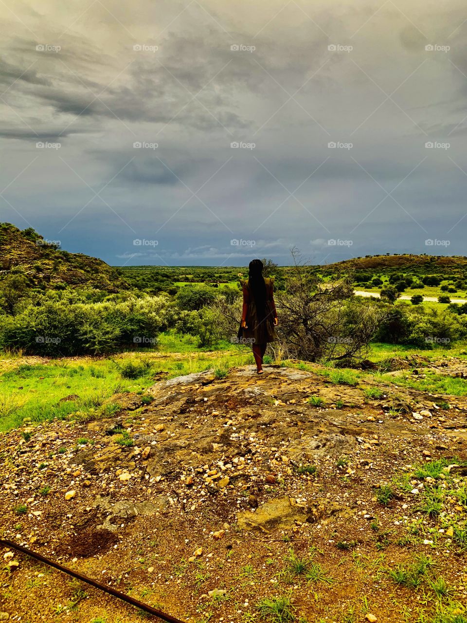 Take a walk in the woods, good distancing from everybody else. Connect with the natural mountains, hills, bushes and grass.