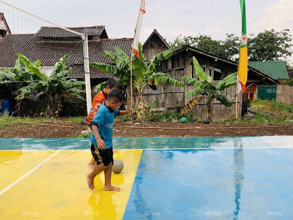 welcome the rain with joy