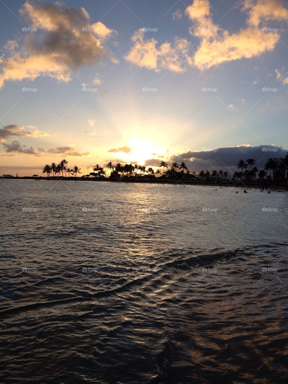 Hawaiian sunset